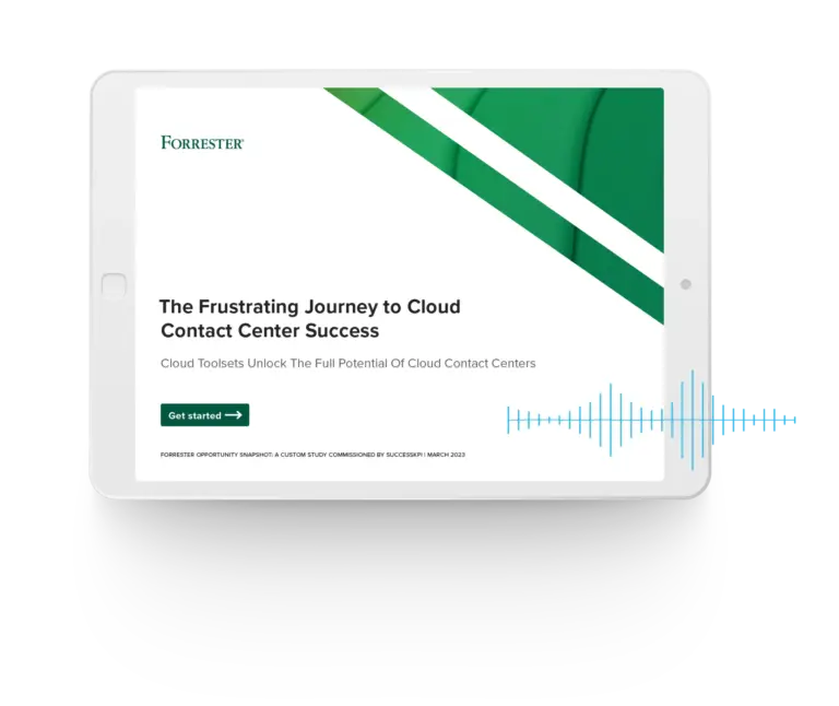 Cloud Contact Center Success