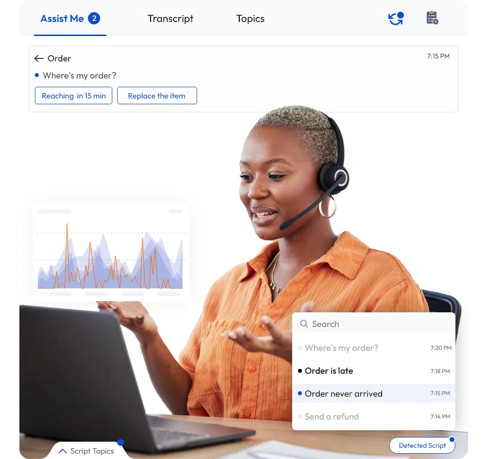 Agent live co-pilot assist in contact center
